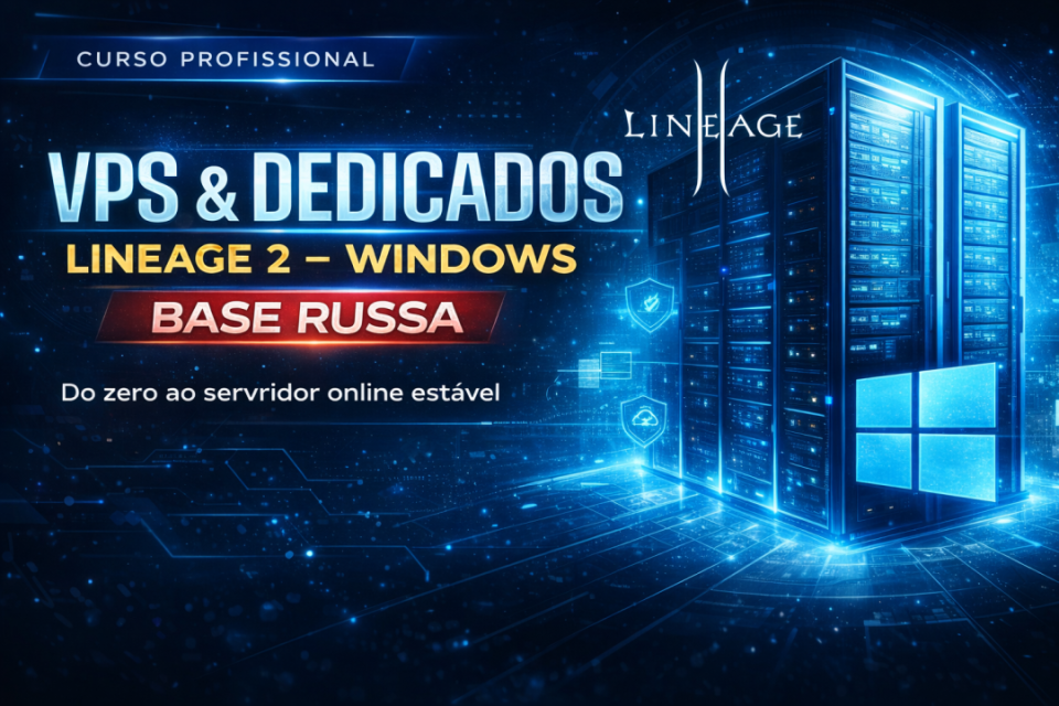 VPS & Servidores Dedicados para Lineage 2 Windows